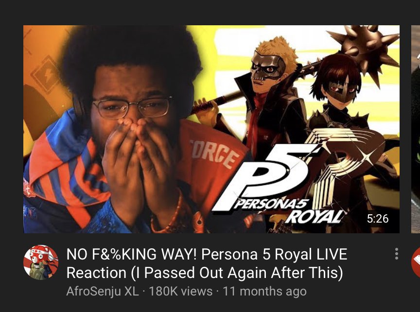 kwekuontech's tweet photo. ⁦@AfroSenju⁩ wow YouTube recommendations. What are the odds? Of all days. https://t.co/o78bT5zMLA