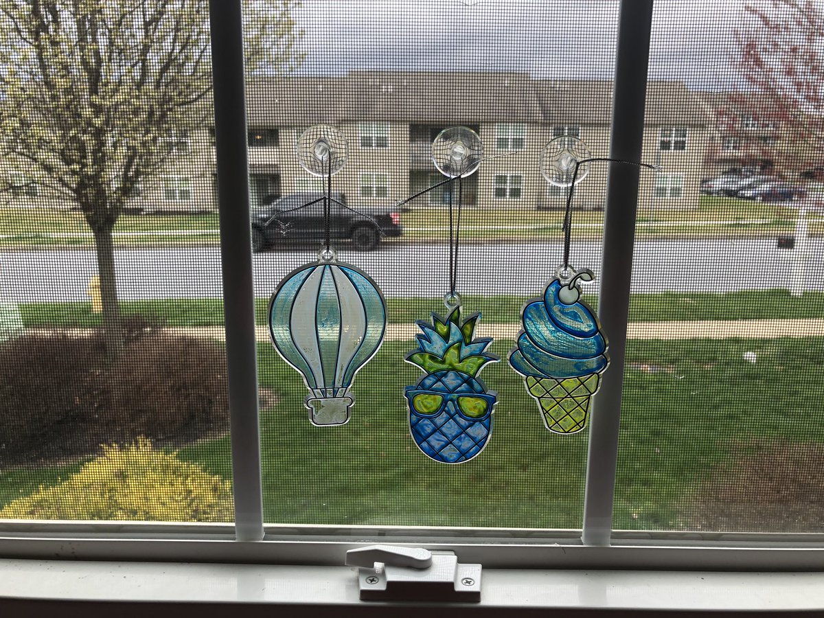 SteveSchoessler's tweet photo. Virtual Spirit Day - Creation Day
We made sun catchers to brighten up our at home work space! #LDspirit https://t.co/3c1JleSZz6