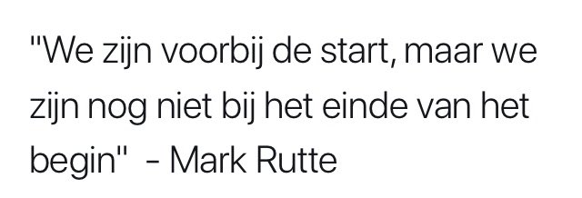 rijpma_s's tweet photo. Een cruijffiaanse uitspraak   #persconferentie #markrutte https://t.co/070sEijAWF