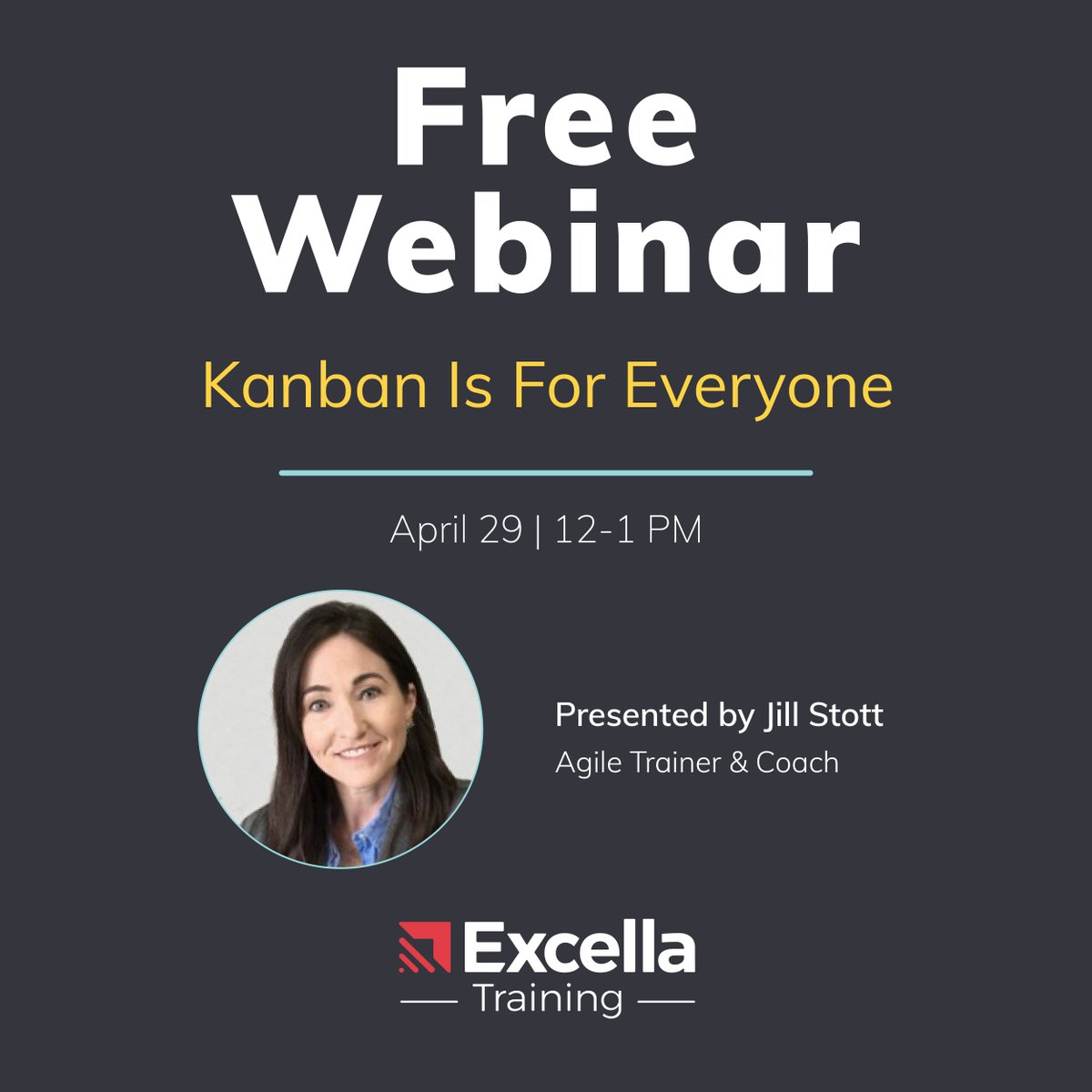 NextUpSolutions's tweet photo. Join us on April 29 for a lunchtime session to learn how you can use Kanban to improve your systems regardless of industry, company size, and experience level. Register now at https://t.co/6tI5lBDw98
#ExcellaTraining #Webinar #Free #Kanban #Agile #Productivity https://t.co/72cz8gEkTX