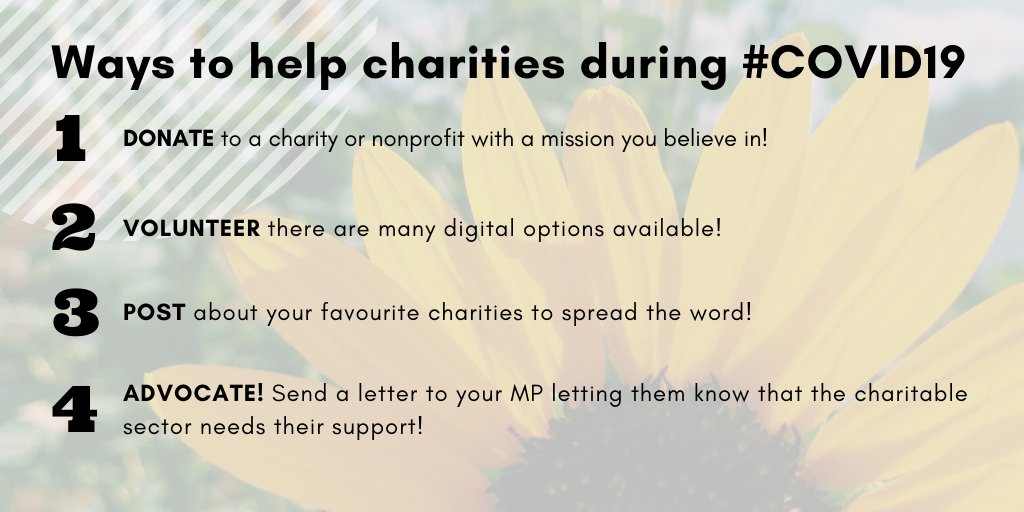 ImagineCanada's tweet photo. Looking for some ways to support your favourite charity or nonprofit? Check out these ideas and share with your networks! https://t.co/cYznvYClsv