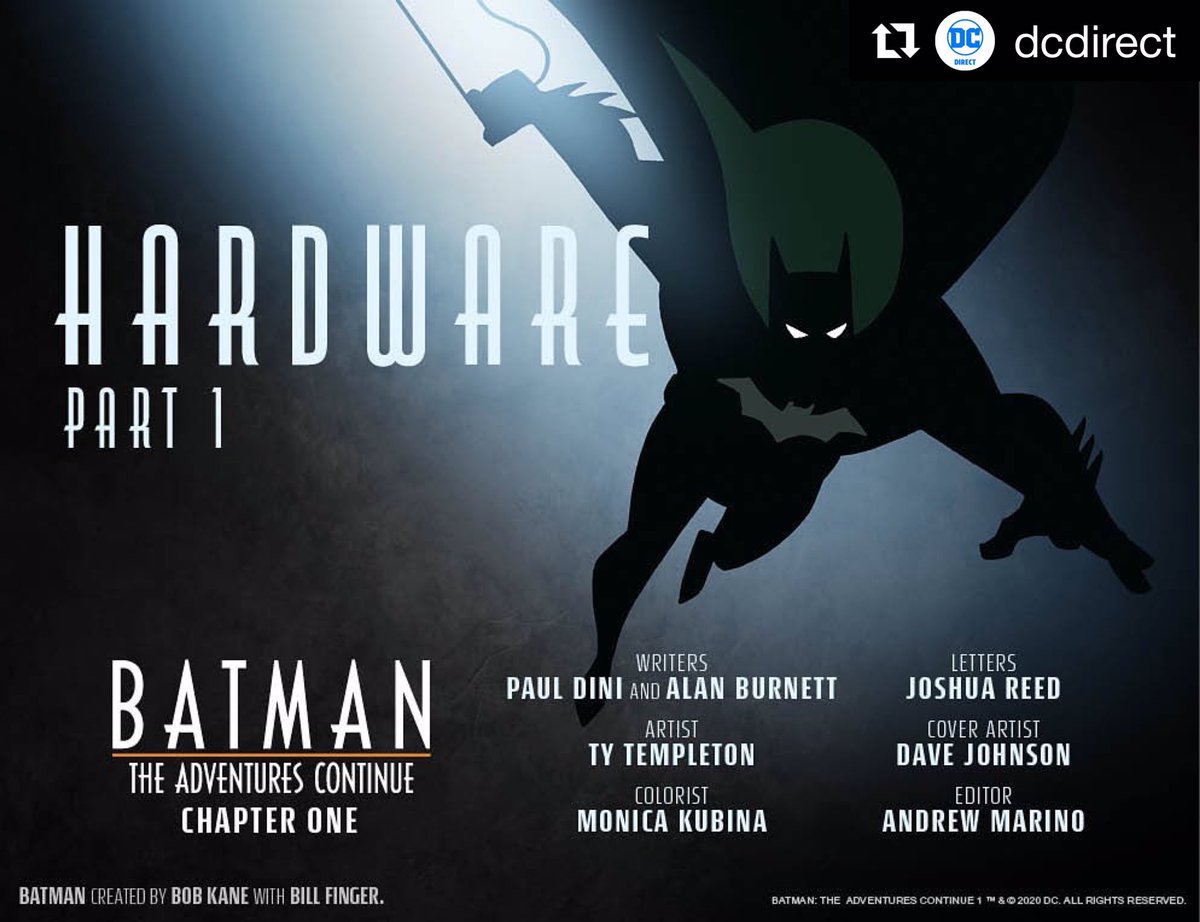 batmanbeyondpod's tweet image. TOMORROW! From @DCComics: 
“Inspired by DC Direct’s action figure line, the first issue of Batman: The Adventures Continue hits digital platforms tomorrow! Don’t miss out on this new era of the animated series world written by Paul Dini and Alan Burnett with art by Ty Templeton”