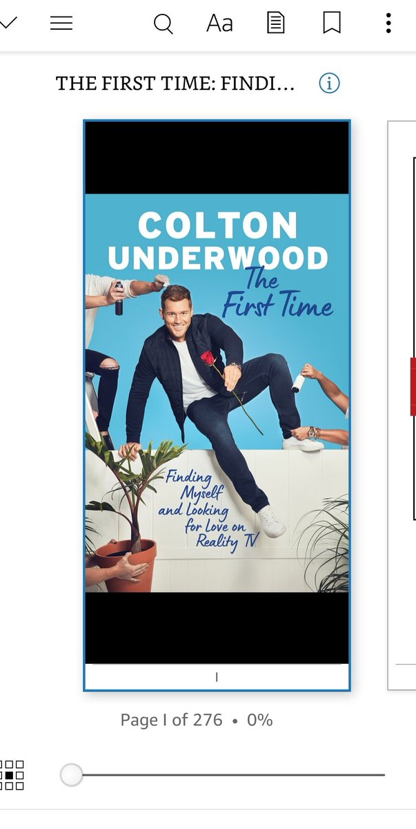 Here we go! Got @colton's new book! Ready to read!