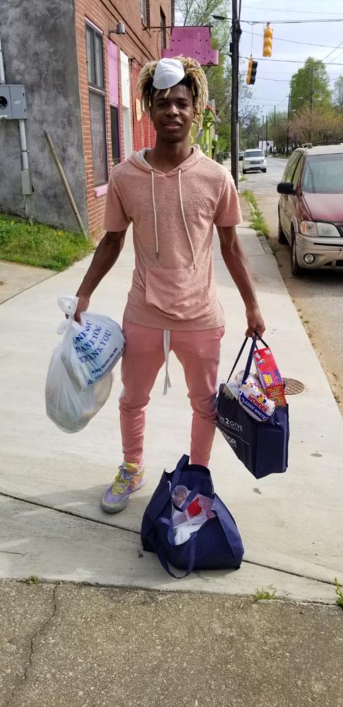 Time2GiveInc's tweet photo. Just a few pictures of the 54 families and seniors from the Pittsburgh Atlanta community that received free groceries from @Time2GiveInc . We started planning this event prior to COVID-19 with a vision of a pop-up grocery store and had to modify the plan in short time. https://t.co/yzDXH8Zc6p