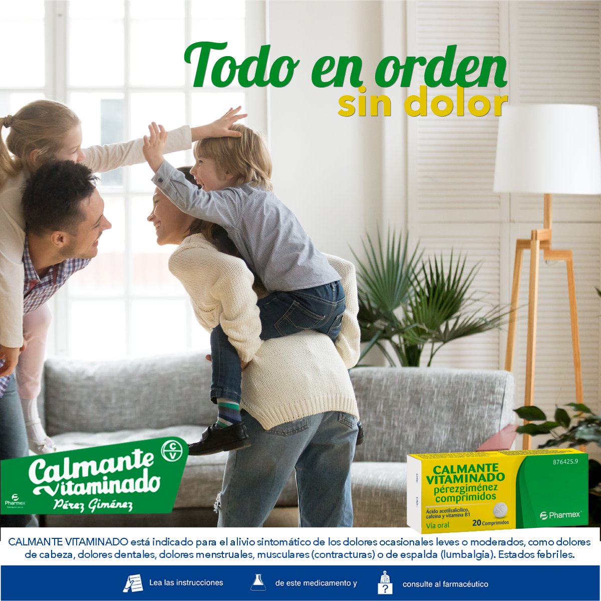 CalmanteV's tweet photo. Hay diferentes tipos de dolor y diferentes formas de tratarlo dependiendo de su causa. 🧐

En estos días tan difíciles, ten todo bajo control y sin dolor en casa con Calmante Vitaminado. 👌 https://t.co/l6VW1HSONN