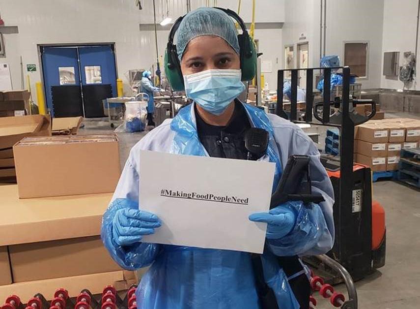 MapleLeafFoods's tweet photo. Maple Leaf Foods is proud to be an essential industry where our people are #MakingFoodPeopleNeed. Stay strong everyone! Together, we will get through this. https://t.co/2P125XtQev