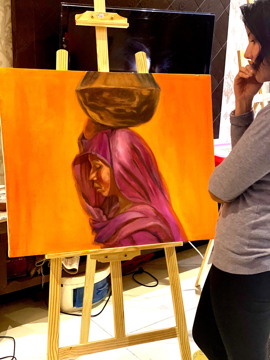 Rabipirzada's tweet photo. Finally completed my painting, locked down at home has given all of us plenty of time to finish our jobs, exhibition insha Allah soon. And all the money will be used to educate street children and feed deserving families.
For paintings enquire contact watsap imran 03008855559 https://t.co/qAgVsHvgMs