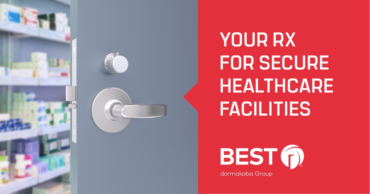 dormakabaAMER's tweet photo. Can you imagine how #healthcare would be transformed if every pharmacy cart, patient corridor, or lab had an audit trail?
Make the smart switch: https://t.co/CLaQjlg2ip
#futureofaccesscontrol #smartlocks #healthcarefacilities #timeforaswitch #switchtech https://t.co/YxvpCt0mxX