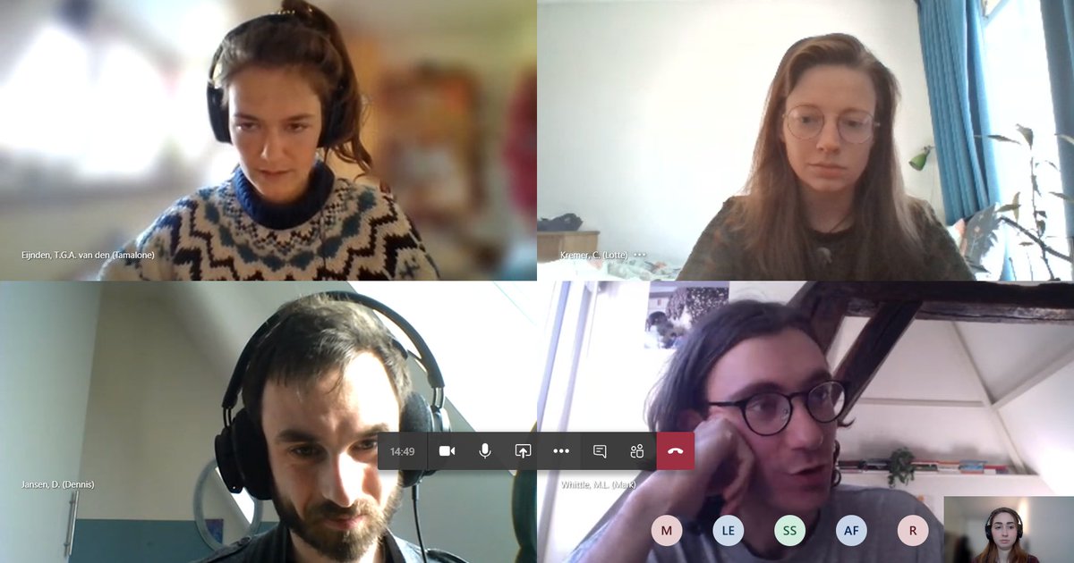 JunctionsUU's tweet photo. Today we had our very first virtual Junctions board meeting! We are still working on the publication of Issue 5.1 and brainstorming for the next call for papers.
Nothing is going to hold this team back!
#UUGotThis #JunctionsJournal #gradjournal #academicjournal https://t.co/0XFZh2zqs4