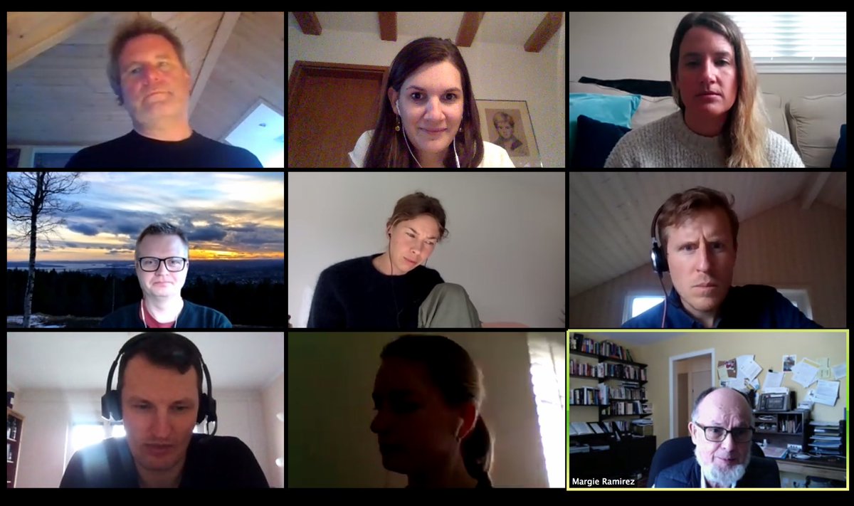MadeleineRauch's tweet photo. Moving #Scancor to the virtual world! Great way to catch up with all other Scancorians in safe distance. Moving our seminar speaker´s online from next week on! Great initiative to continue debate and academic discourse amid #COVID19. https://t.co/kWpICAsefl