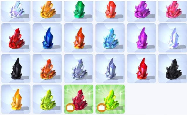 Sims4Studio's tweet photo. Vous savez que vous pouvez collectionner des cristaux dans les sims 4 ?? https://t.co/pe5eJUSucj