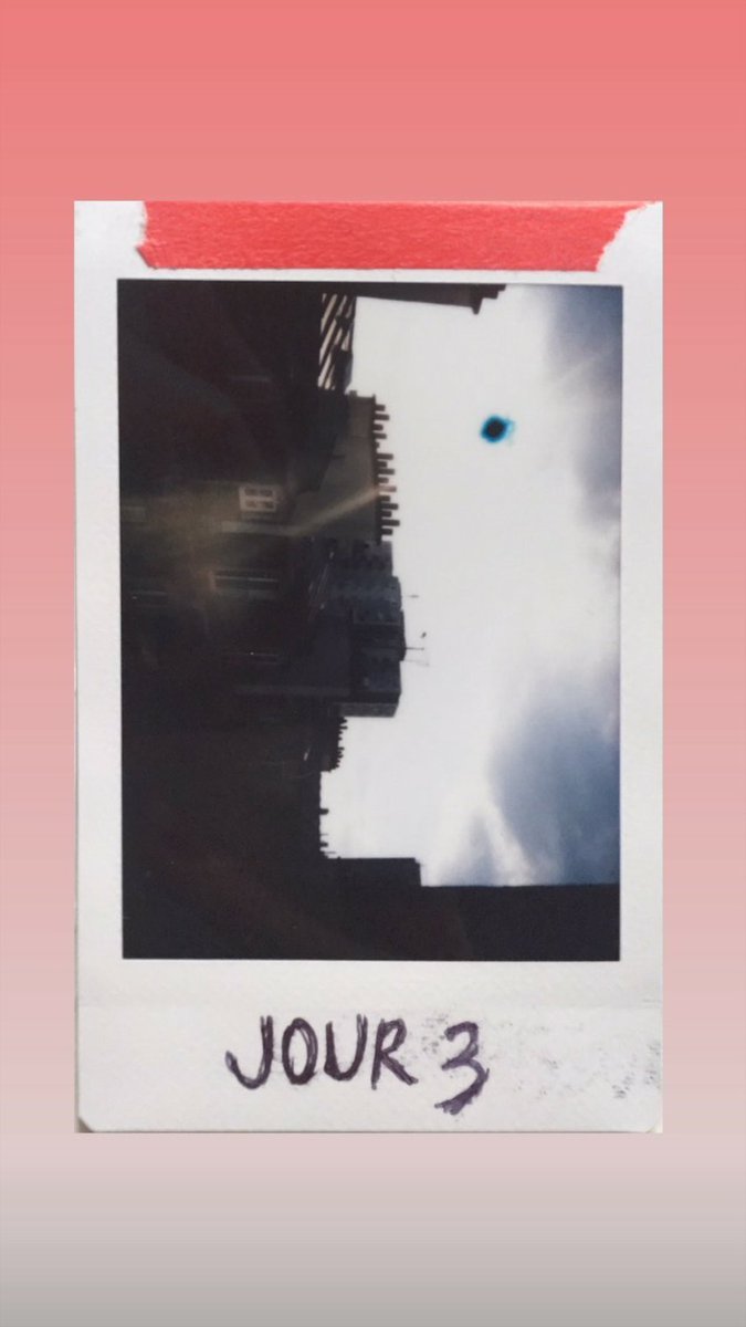 • I got the idea from  @monsieurwild sharing his polaroids on insta stories (merci pour l'inspiration ♡)