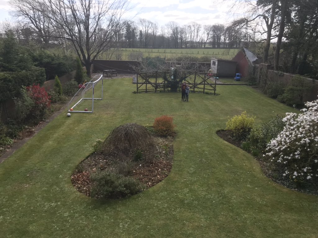 alanlparker's tweet photo. Last day of March. Scary times but Iβve come to realise massively thankful for several things. A great garden and our woods for the kids (and me!) to run about in, and my running machine which has kept me (and the rest of the family) fit and sane during #lockdownuk #RunBore https://t.co/GiTHAcAw3H