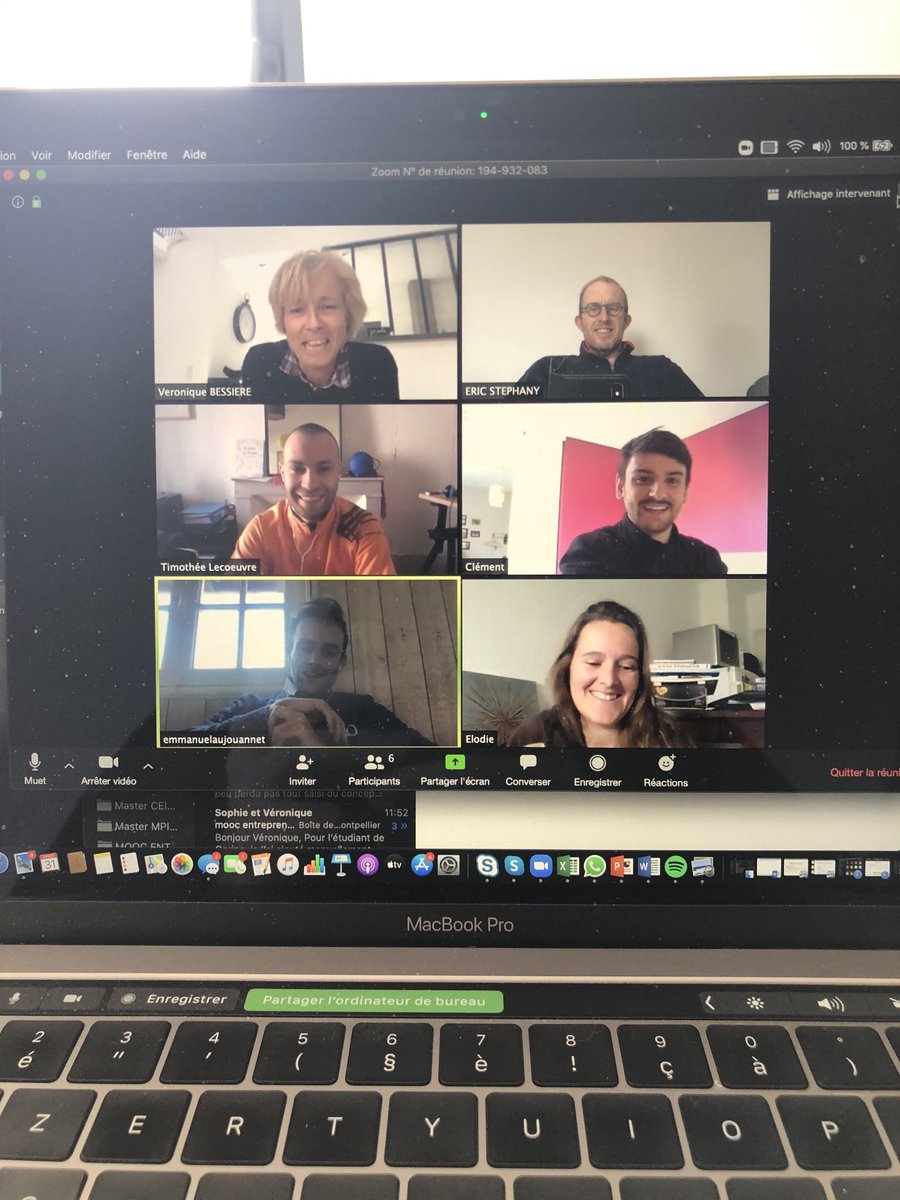 eric_stephany's tweet photo. Premiers coaching avec ⁦@VeroniqBessiere⁩ pour le challenge @lecoqsportif sur la plateforme @disruptMtp pour les étudiants du #Master CEI-MPI de @IAE_Montpellier @umontpellier. ⁦@ChFournierIAE⁩ ⁦@mangelferrero⁩ ⁦@M2emarketing⁩ https://t.co/9It5kpiTac