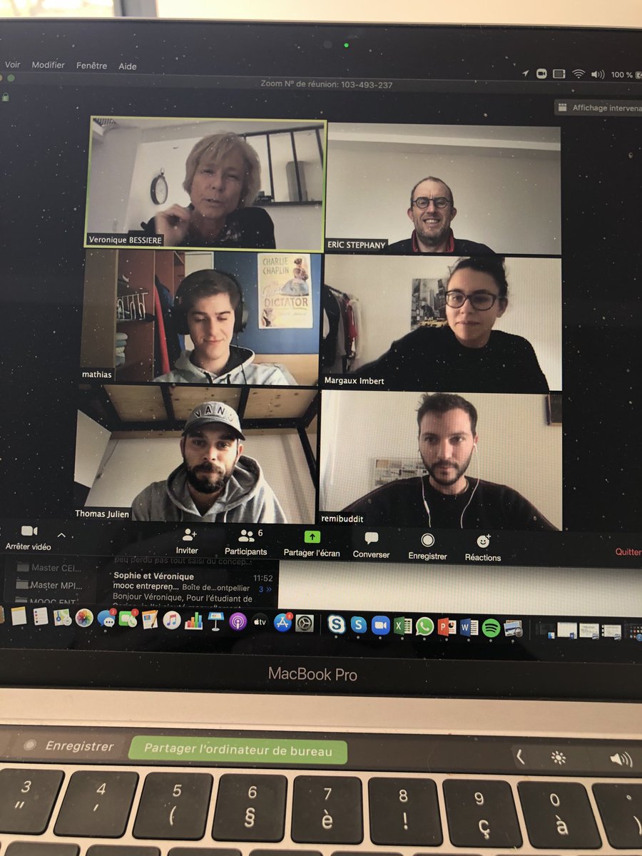 eric_stephany's tweet photo. Premiers coaching avec ⁦@VeroniqBessiere⁩ pour le challenge @lecoqsportif sur la plateforme @disruptMtp pour les étudiants du #Master CEI-MPI de @IAE_Montpellier @umontpellier. ⁦@ChFournierIAE⁩ ⁦@mangelferrero⁩ ⁦@M2emarketing⁩ https://t.co/9It5kpiTac