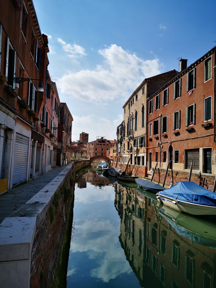 Venezia ha la qualità del silenzio di una chiesa, ammorbidisce l'umore,smussa gli angoli del respiro, quieta la mente e i sospiri, mormora la sua storia e il suo vuoto,accarezza la testa con mano di madre,mentre guardiamo Netflix e sappiamo i segreti del vairus e dell'economia.