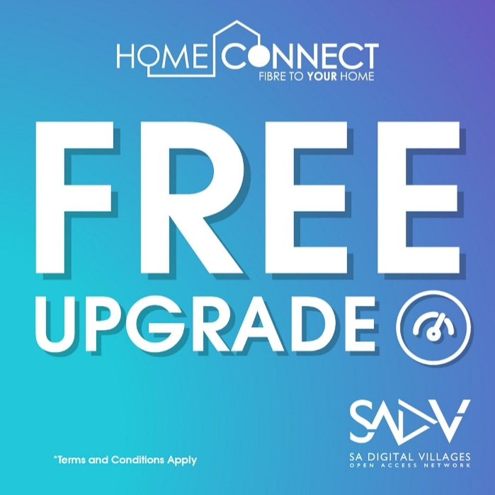 CWHomeConnect's tweet photo. We would like to give a huge shoutout to @sadvfibre for Upgrading our existing Home-Connect customers. 
T&amp;C's apply.
#FreeInstallation  #FreeActivation 
#Symmetrical #MonthToMonth 
#FreeToUseRouter #Unshaped  
#Uncapped  #FTTH https://t.co/hvfHaTkSYS