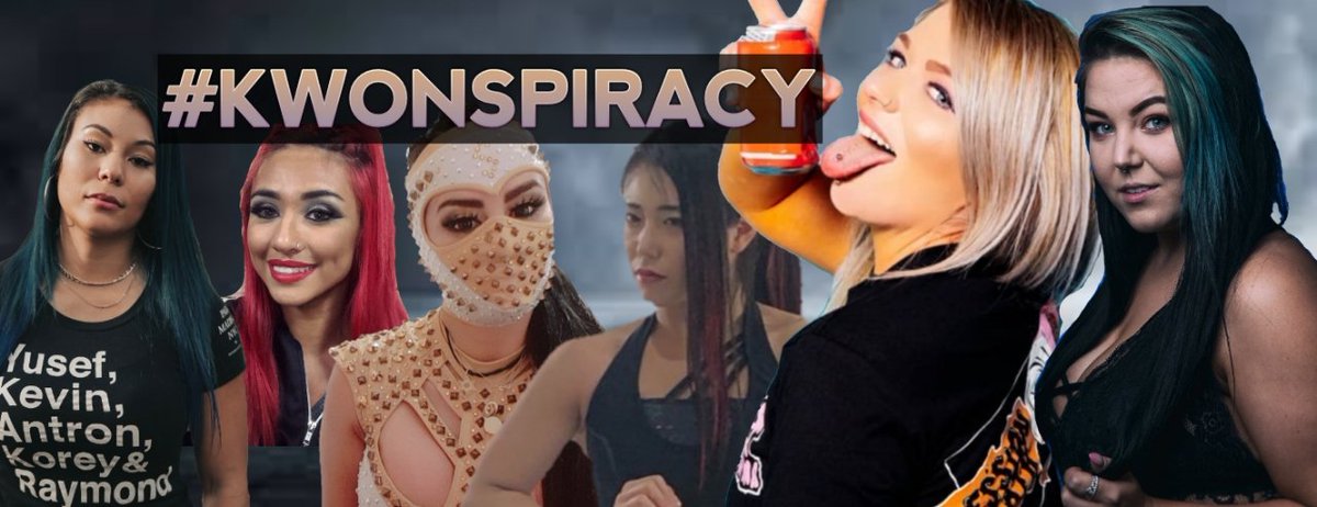 Ladies of the #KWONSPIRACY will be heard loud and clear tonight at <a href="/Official_NFW/">New Frontier Wrestling</a> #Collision.