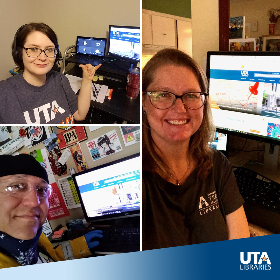 utalibraries's tweet photo. We know you've gone through a lot of changes this semester, students, but one thing's for certain—we are still here for you @ UTA Libraries! 

Reach out for live reference &amp; research help now: https://t.co/Kf3SOCnTmz

@utarlington #LibrariesReimagined #24HourLibraries https://t.co/dV0bjIPftF
