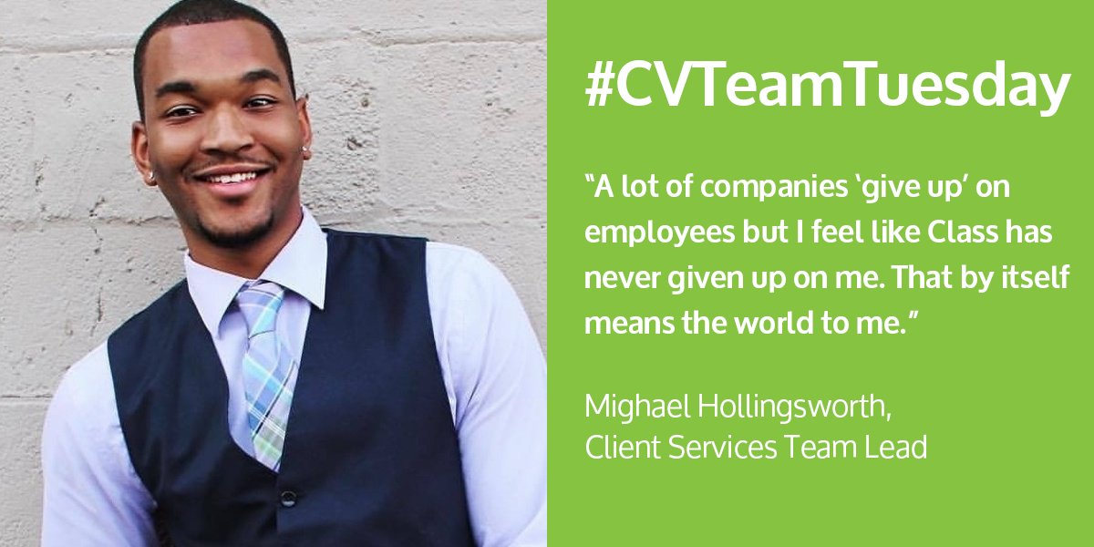 ClassValuation's tweet image. #CVTeamTuesday is here! This time we’re recognizing Mighael Hollingsworth, a Client Services Team Lead. Mighael loves both binge-watching sci-fi and progressing in his field. Read more here: classvaluation.com/cvteamtuesday-… 
#workfamily #companyculture #classfamily #EmployeeExperience