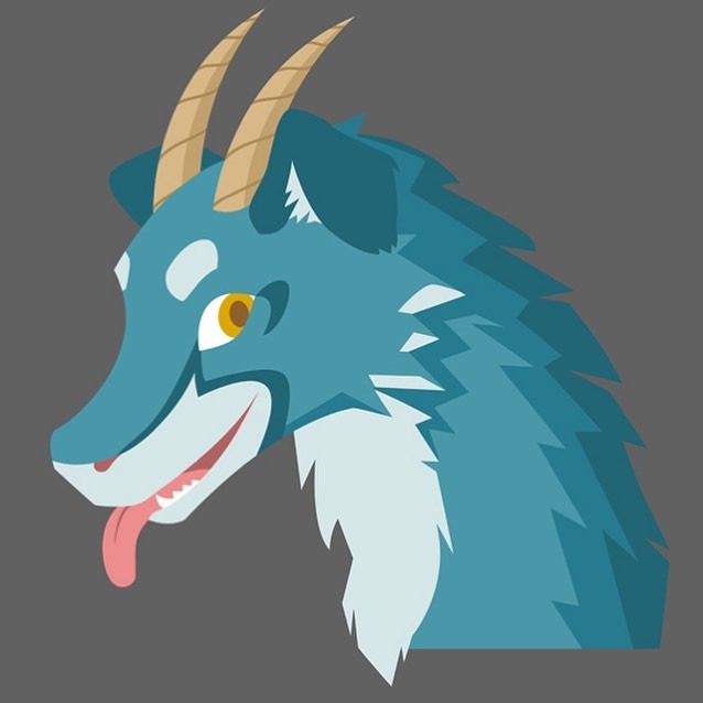 FacingDragons's tweet photo. Connek embodies the connection we have with friends, family, and loved ones. Our artist started with a dog-like concept and slowly evolved him to look more like a dragon with a playful demeanour 💙#facingdragons #conceptart #dragon #dog #dogart #social #gamedevelopment #indiegame https://t.co/gq6ZAHLY2B