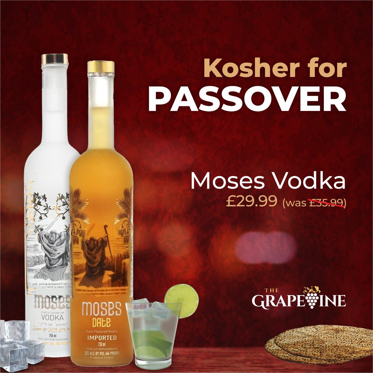 KosherWine's tweet photo. Vodka Kosher for Passover! And it doesn’t end there... A big variety of Spirits all Kosher for Passover now available on our website.

https://t.co/xILpsCaMY1 

#KosherWine #kosherfood #kosherforpassover #kosherforpesach #koshervodka #vodka #pesach https://t.co/5nzx3ts3MN