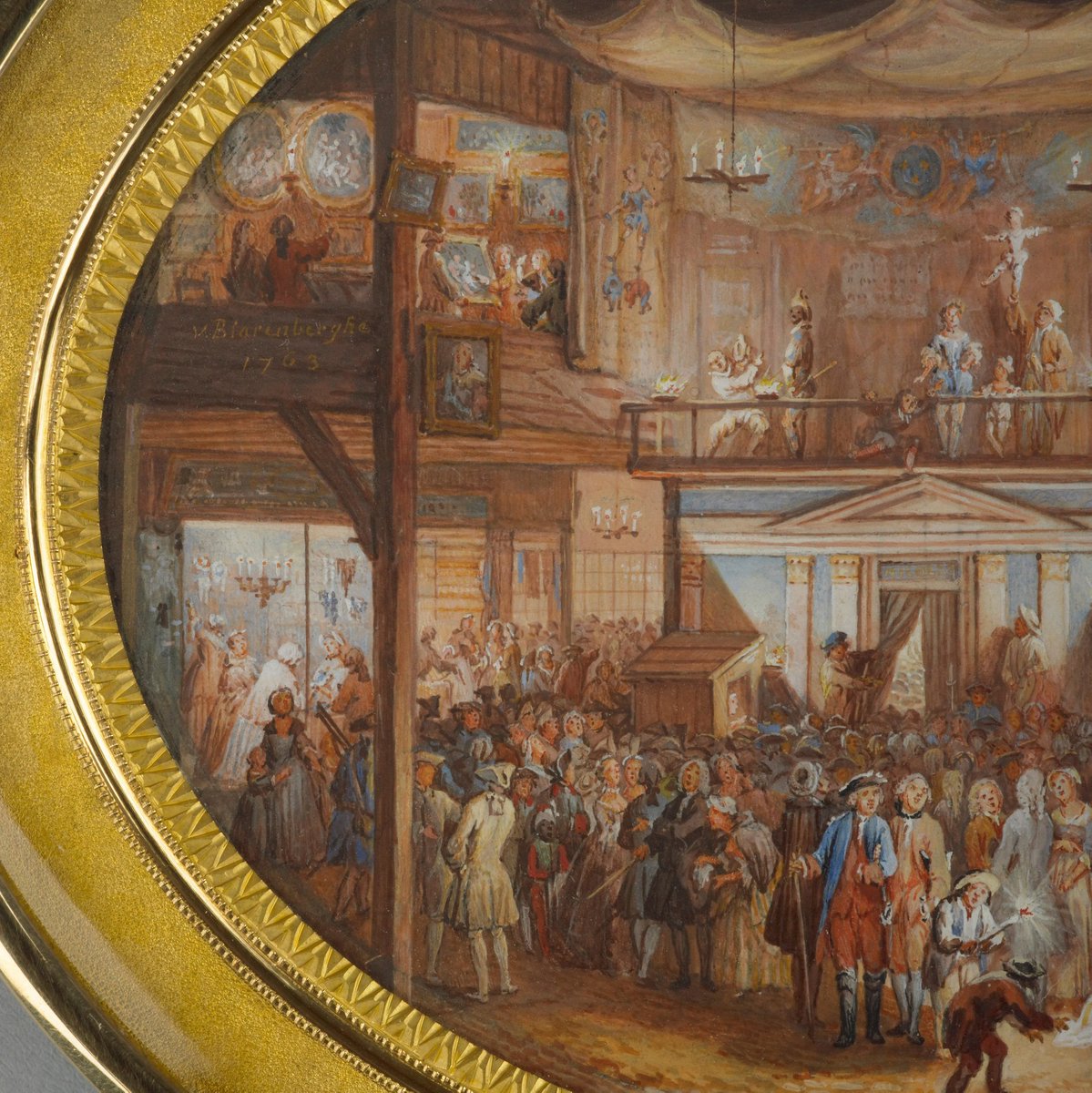 WallaceMuseum's tweet photo. This captivating miniature depicts the fair of St-Germain, which had been held in spring since the Middle Ages.

Painted in 1763 by the French miniaturist #LouisNicolasvanBlarenberghe, it ranks amongst the most fascinating images of life in #18thcentury Paris.

#WallaceFromHome https://t.co/OrYz7sDGRn