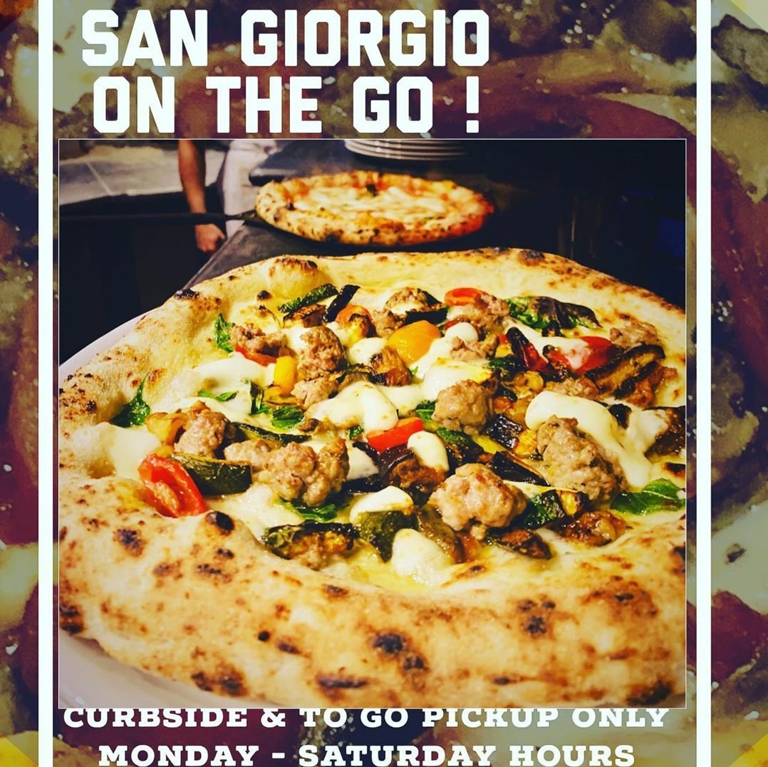 SanGiorgioMKE's tweet photo. We are still open for pickup orders from 4-8 pm! Just give us a call at 414-276-2876. #neapolitanpizza #winetogo #beertogo https://t.co/liUZ8UFYdR