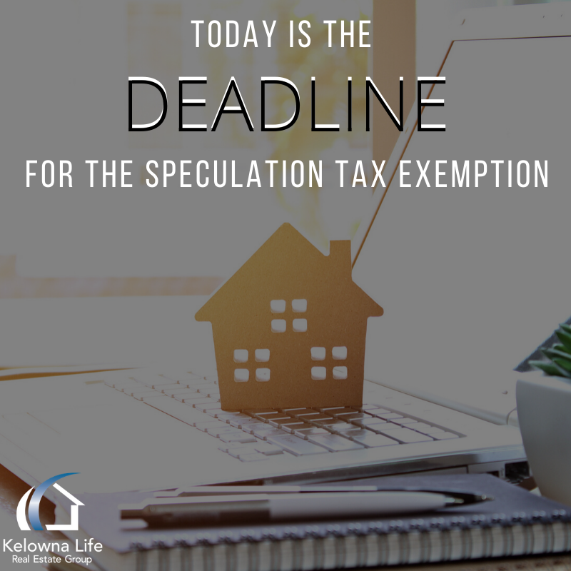 Kelowna Real Estate on Twitter "Don't today is the deadline