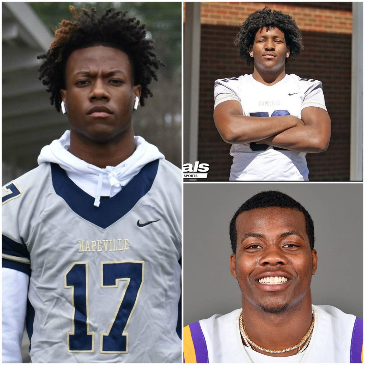 Top 3 best DE's in Hapeville Charter history!!! Hornets do you agree? Zavier Carter @ZavierCarter Arden Key @ardenkey99 or JJ Enagbare @52kingsley!!! Who's next to be the best to ever do it?!!! #thecharter @HCCA_Athletics @WgordonCoach @CoachSWill