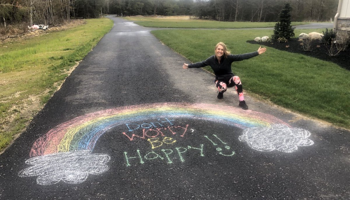 Chalk It Up Tuesday! ❤️🌈#DontWorryBeHappy #RandolphSchools