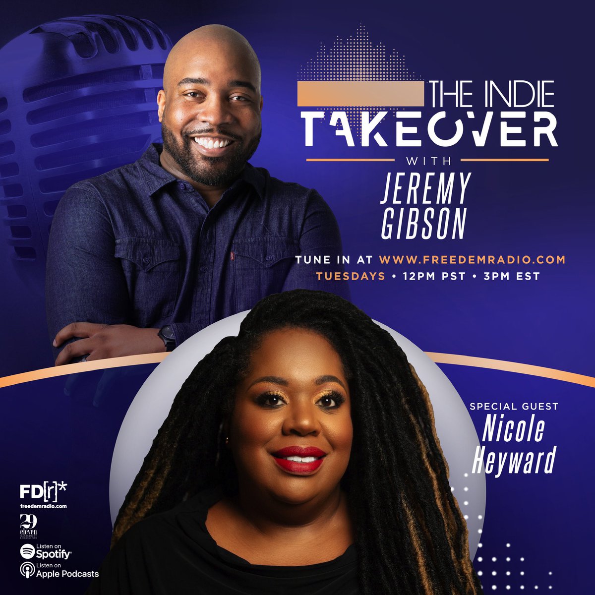 Season 2 Episode 3 with the incredible <a href="/nicoleheyward/">Nicole Heyward</a> who shares her incredible journey in the entertainment industry. Don’t miss this conversation! drop!!!  #entertainment #entrepreneur #anchorpodcast #spotifypodcast #applepodcasts  #freedemradio #cca #musicworld #management