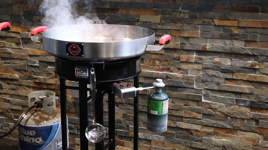 recteq on Twitter "299. Stainless steel pan. Adjustable legs. Dual