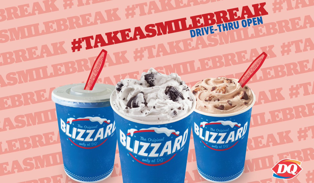 DQ14Foods's tweet photo. Spring is here, but our Blizzards® are still the best part! #TakeaSmileBreak https://t.co/WWOYStZSVx