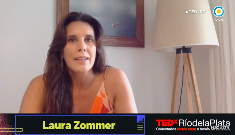 TV_Publica's tweet photo. Escuchamos a Laura Zommer,  directora ejecutiva y periodística de Chequeado, la primera iniciativa de fact checking y lucha contra la desinformación de América Latina y una de las diez primeras del mundo. #TEDxRP https://t.co/85avPKn4S5