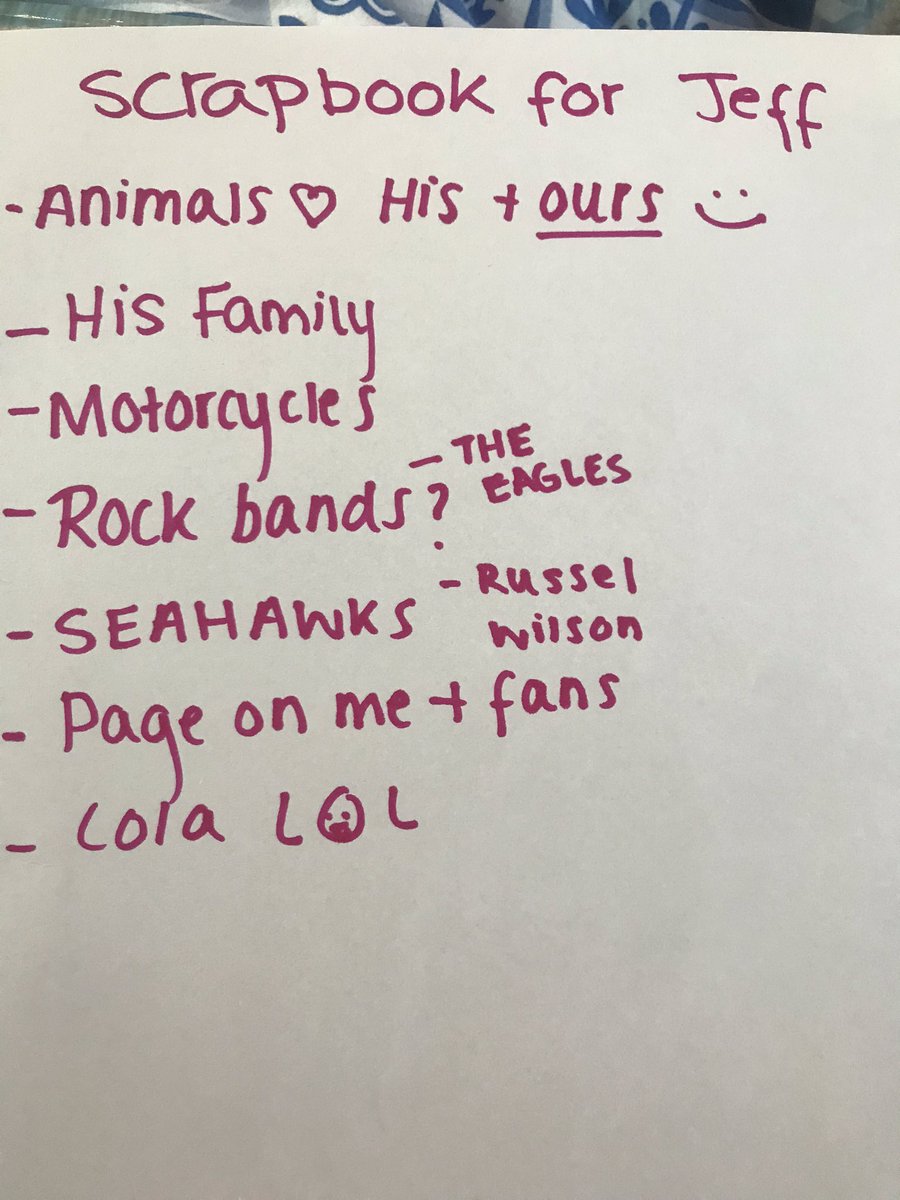 maddiexrose4269's tweet photo. @maggard_kristi has inspired me to make @JDMorgan his very own scrapbook of things he loves! #MorgArmy #jeffreydeanmorgan fans I need your help! Comment more things you know he loves and would like to see π details would be great π https://t.co/RP5L9mqlUM