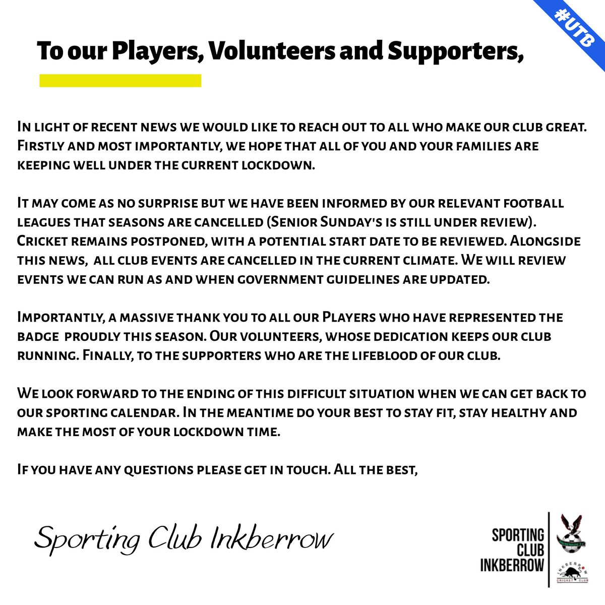 Sporting Club Inkberrow tweet media