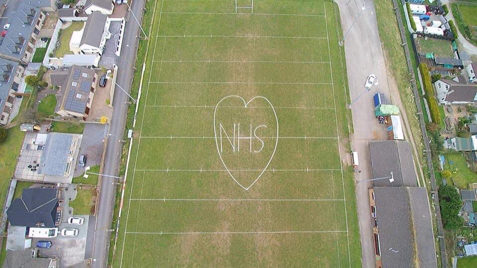 Showing our support for the brilliant work done by the <a href="/NHSuk/">NHS</a> 
#StayAtHome #StaySafe