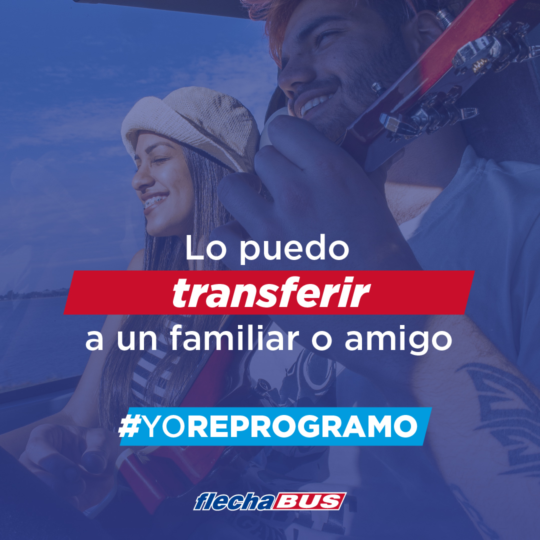 FlechabusOfi's tweet photo. 🚌 Podés transferir tu pasaje:
👉Tenés las mejores opciones:
✔️Más flexibilidad
✔️Sin costo extra
✔️Tu pasaje con vigencia por un año
✔️No se pierde
👉Info: Clic en este link: https://t.co/JsFKw1eRLu
#Flechabus #YoReprogramo #PorBuenCamino #pasajes https://t.co/j0V0zFJRMv
