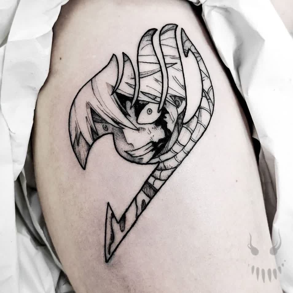 Natsu Dragneel's Dragon Tattoo, Fairy Tail