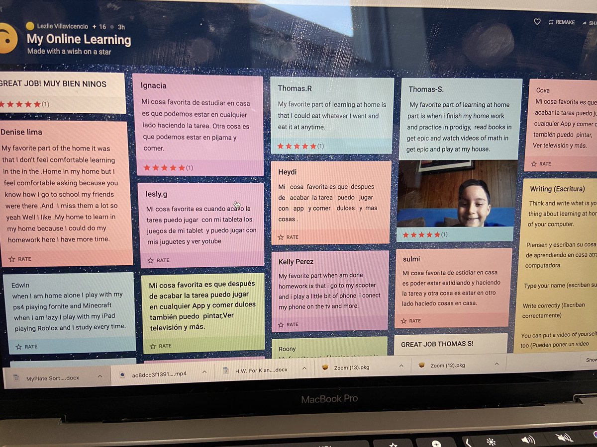 lisettmartinez7's tweet image. Ms. Villavicencio getting her students to collaborAte on different topics from Mystery Science video responses, wacky facts, their online learning experience, plus recording vidoes on padlet. @padlet @wnyps5 #makingeducationfun #bilingualed @YvetteMiranda19