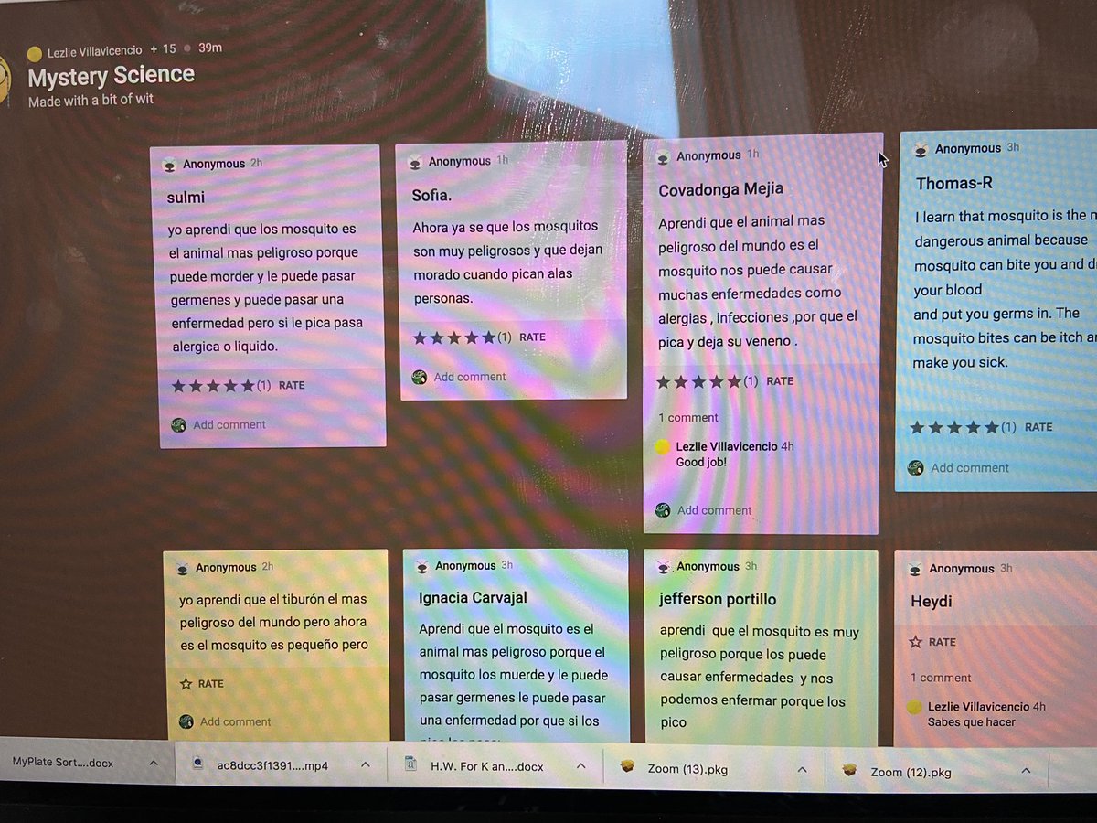 lisettmartinez7's tweet image. Ms. Villavicencio getting her students to collaborAte on different topics from Mystery Science video responses, wacky facts, their online learning experience, plus recording vidoes on padlet. @padlet @wnyps5 #makingeducationfun #bilingualed @YvetteMiranda19