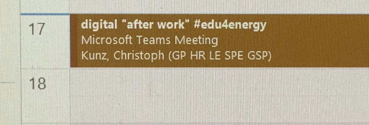 CKunz78's tweet photo. Vom #SocialDistancing zum #DistantSocializing ๐๐คCoole #AfterWorkSession bei #edu4energy ๐ Toller Austausch und tolle Menschen! โก๏ธ #Wiederholungsgefahr @Siemens_Energy #KeepTheLightOn https://t.co/6ope8xhW7C