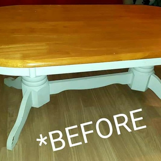 What a transformation 👌🏼
Loved doing something different for a change.

#rustydiamondsalvage #coffeetable #beforeandafter #wallpaper #upcycle