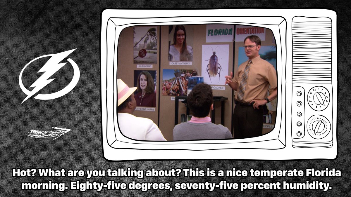 A lot of people are binge watching The Office, so here's every NHL team as a scene from the show: