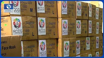 channelstv's tweet photo. RCCG Donates Medical Supplies To Tackle COVID-19
https://t.co/trfOmB7s3F https://t.co/3EaPMmBM57
