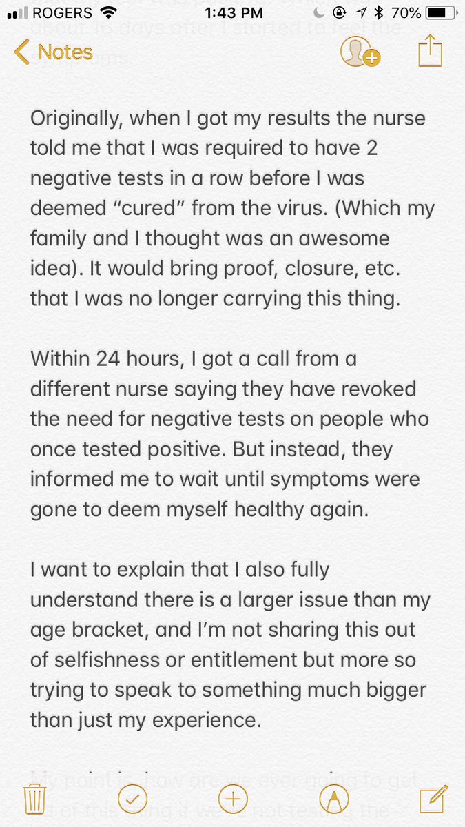 zactierney's tweet photo. I wanted to stop in to share my thoughts and experience with COVID-19. https://t.co/OZKt6oIqbn