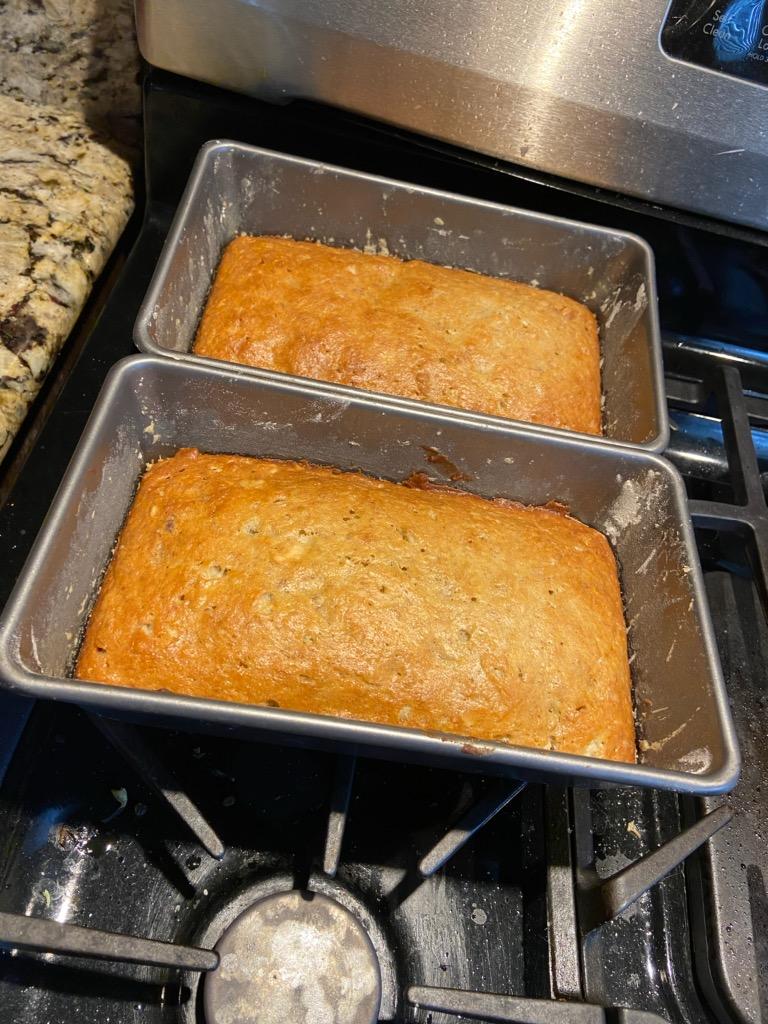 STEAM_MS's tweet photo. @msgreen_7's bread is out of the oven! As promised, we are sharing the recipe. #steamlive #steamlearnsathome https://t.co/jqcVMX8MHB