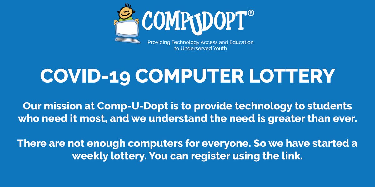 marig2515's tweet photo. If you are needing a laptop for online learning check out this resource. @compudopt @cishouston @WhittierES_HISD @WRS_WhittierElm @HISDEastArea https://t.co/wRWqiEfEG4 https://t.co/C1jKuRMZqh