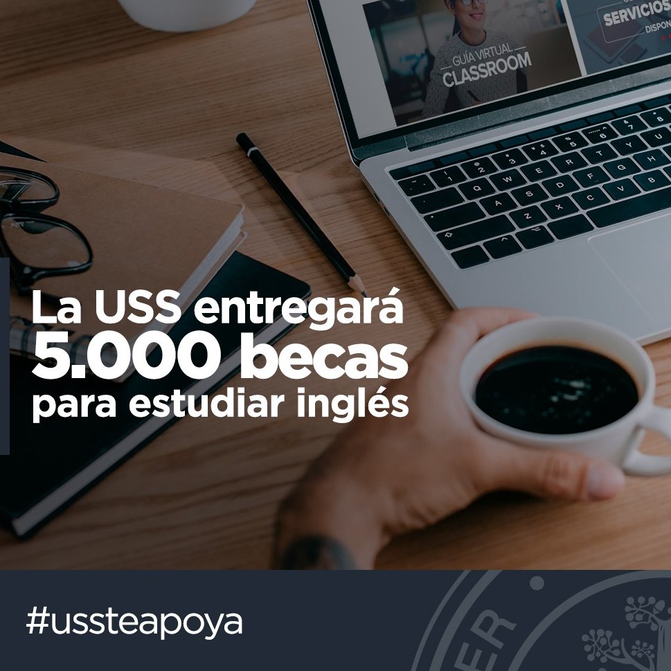 USanSebastian's tweet photo. Con el fin de apoyar y potenciar la formación profesional de nuestros estudiantes frente a las exigencias de un mundo globalizado, la @USanSebastian otorgará 5.000 becas para estudiar inglés.
#ussadistancia #ussteapoya https://t.co/AxnBSdW13I